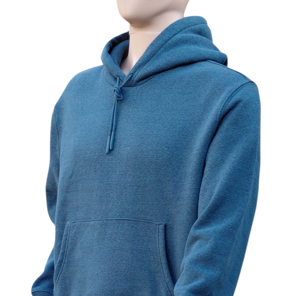 8272....Blue Pullover Hoodie Size Medoum - Picture 3 of 6